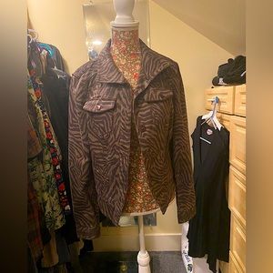 Whit House Black Market denim jacket